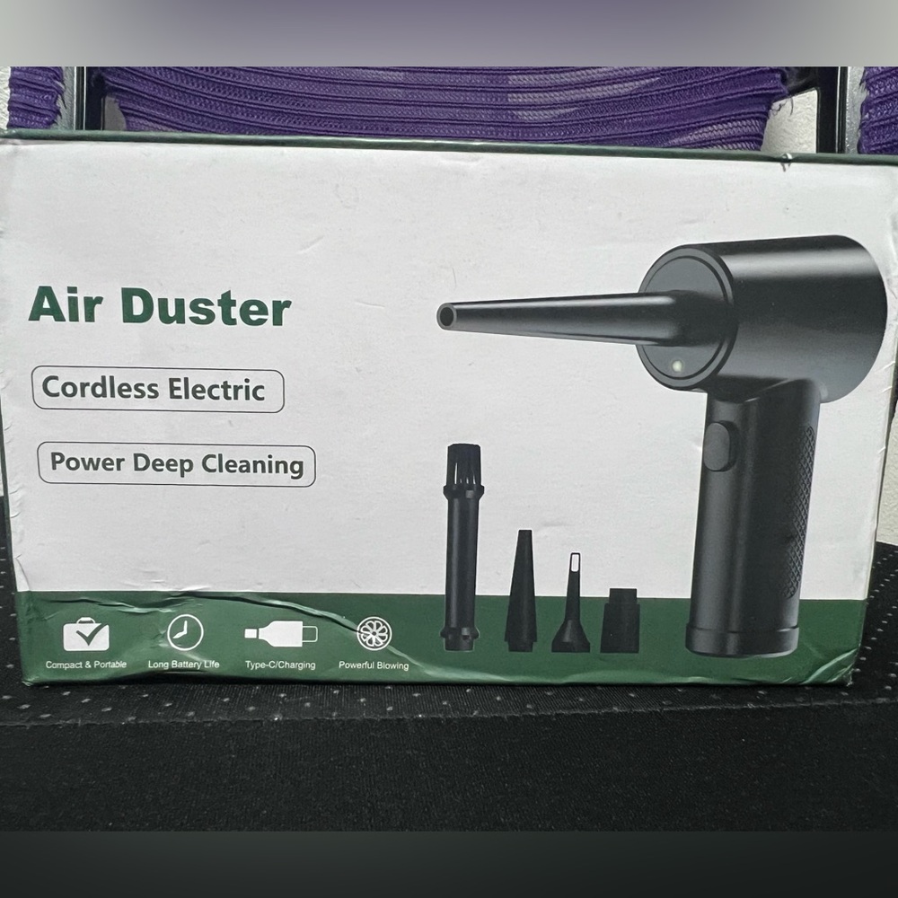 NEW cordless electric Air Duster